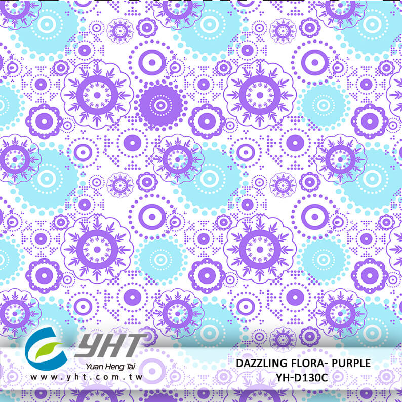 Dazzling Flora- Purple